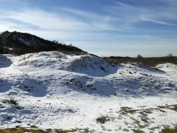 De Panne in de sneeuw (België)